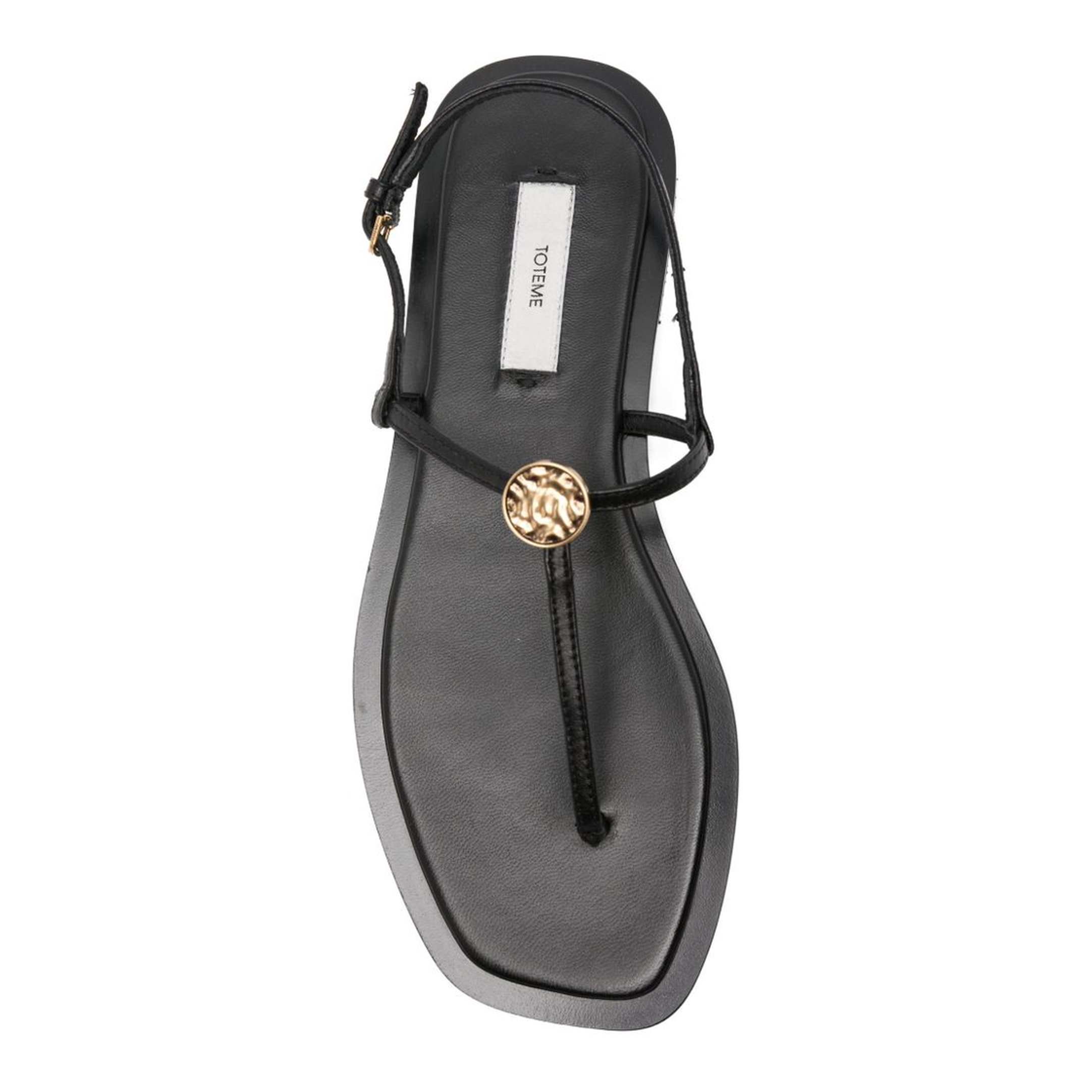 MAYFEYR - Toteme - Sandals Black - 263WAS0336LE0210001