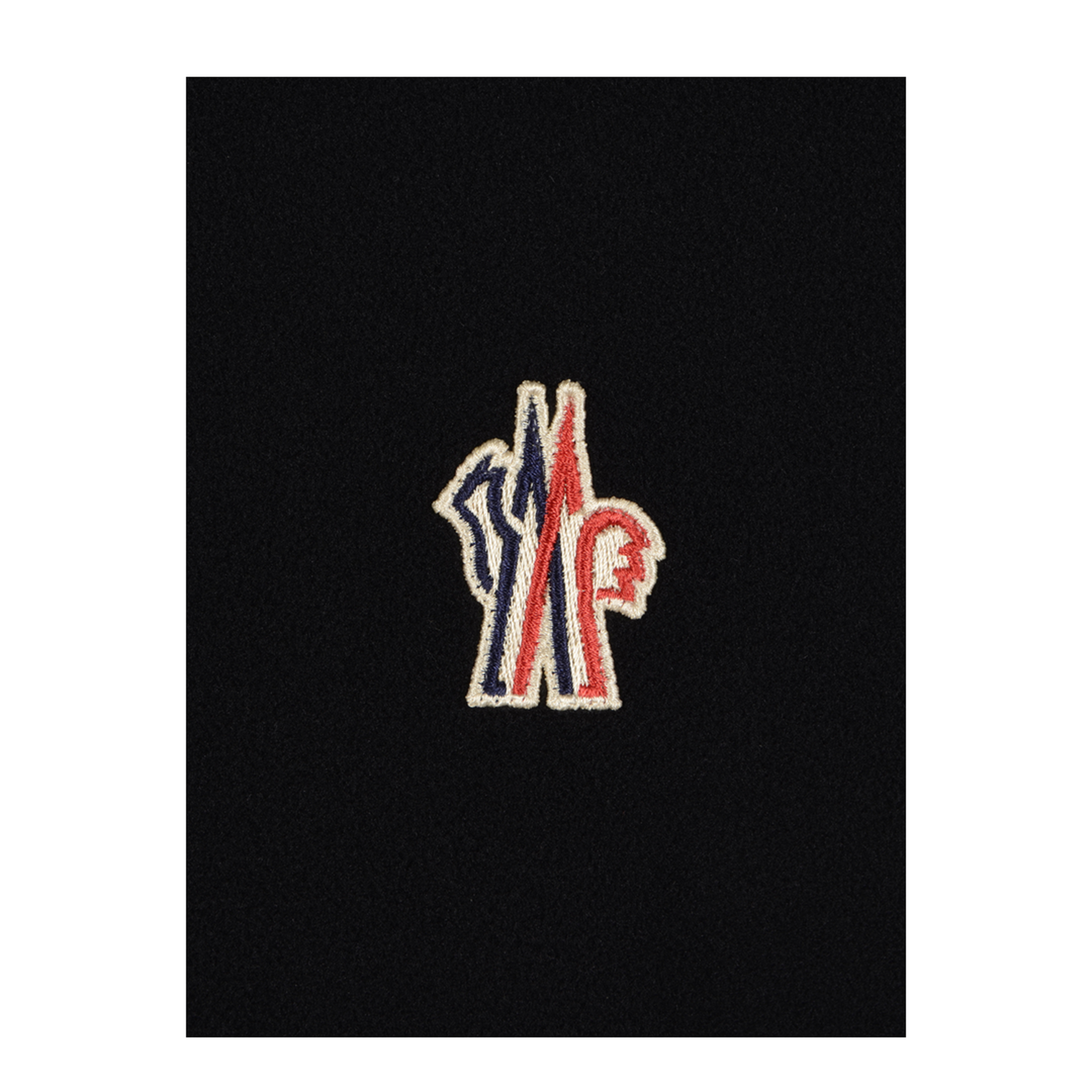 Zip-Up Sweatshirt Fleece Black