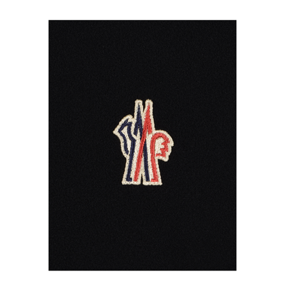 Zip-Up Sweatshirt Fleece Black