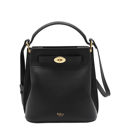 Islington Bucket Bag Small Classic Grain - Black