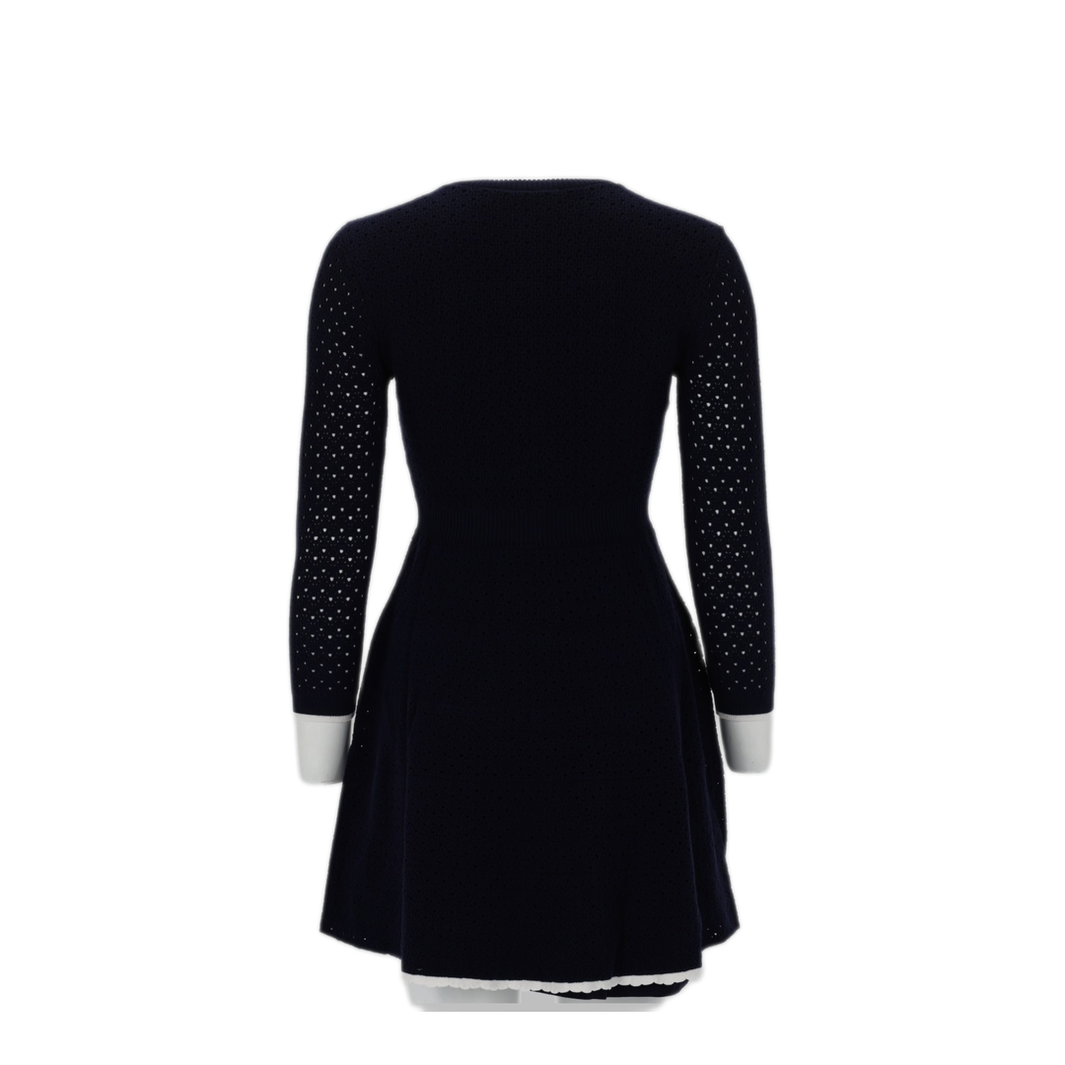 MAYFEYR - Self Portrait - Mini Knitted Dress With Bow - SS26055SNNAVY