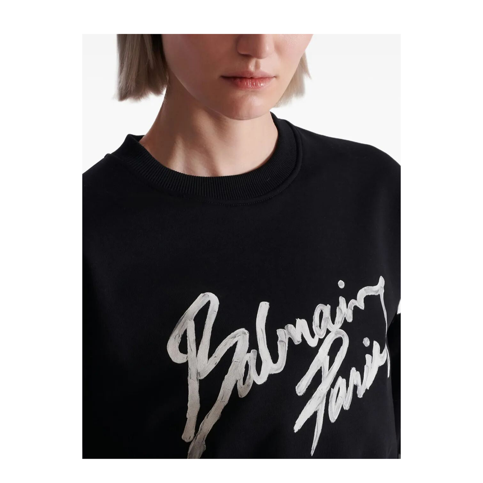 Cropped Roundneck Sweater