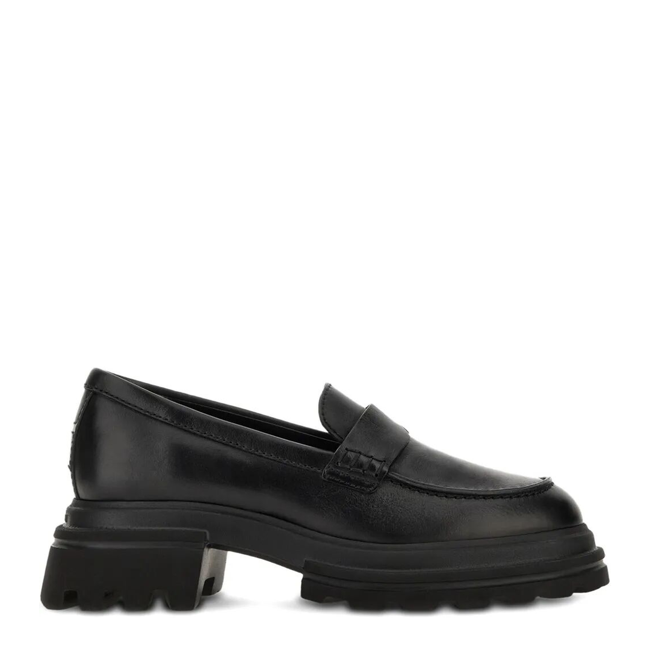 MAYFEYR - Hogan - 10-Storey Smooth Leather And Workwear Sole Loafers - HXW6740FM5IKXT