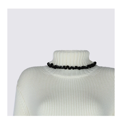 Sweater Wool Blend Ivory