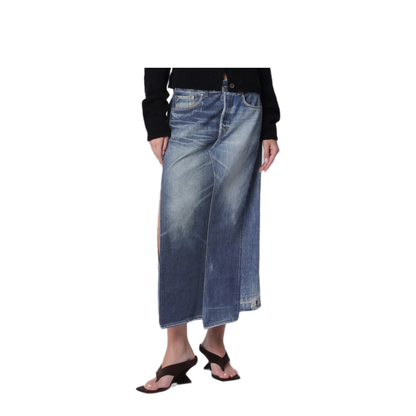 MAYFEYR - Our Legacy - Craft Midi Denim Skirt - W4265CAZODEAP