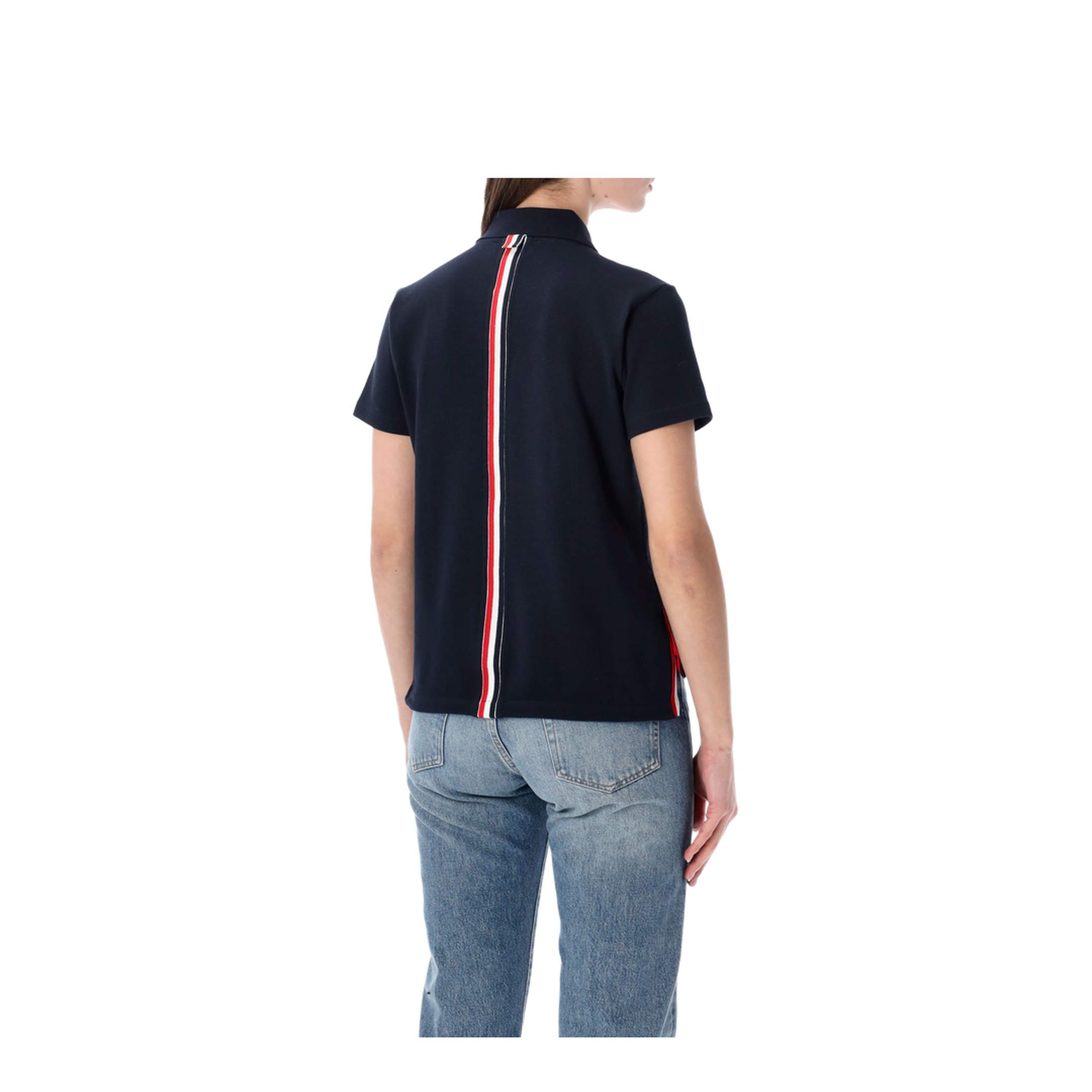 MAYFEYR - Thom Browne - T-Shirts And Polos Blue - FJP014A00050415