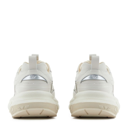 Leather Sneakers with Velvet Details
