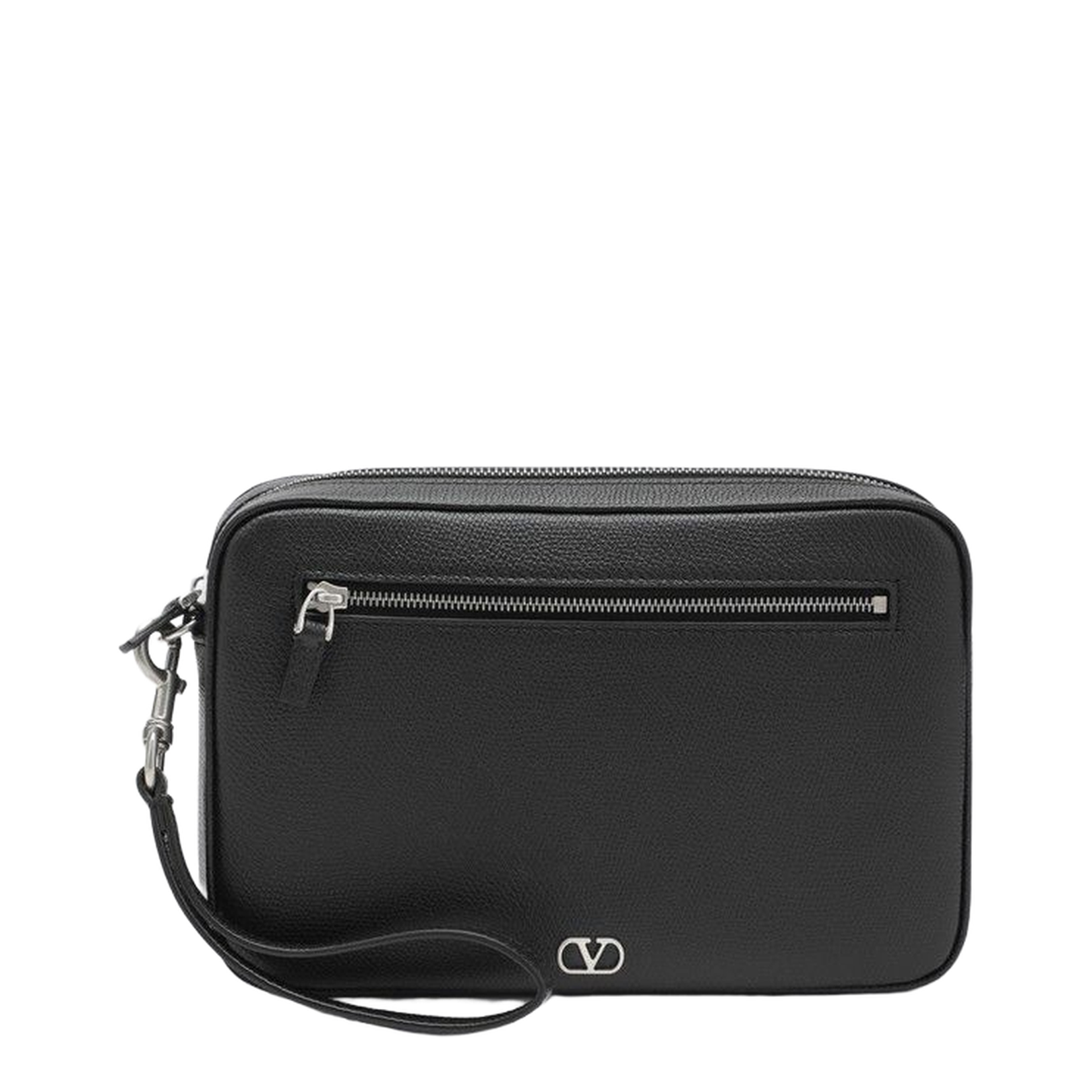 Leather Pouch with Logo
