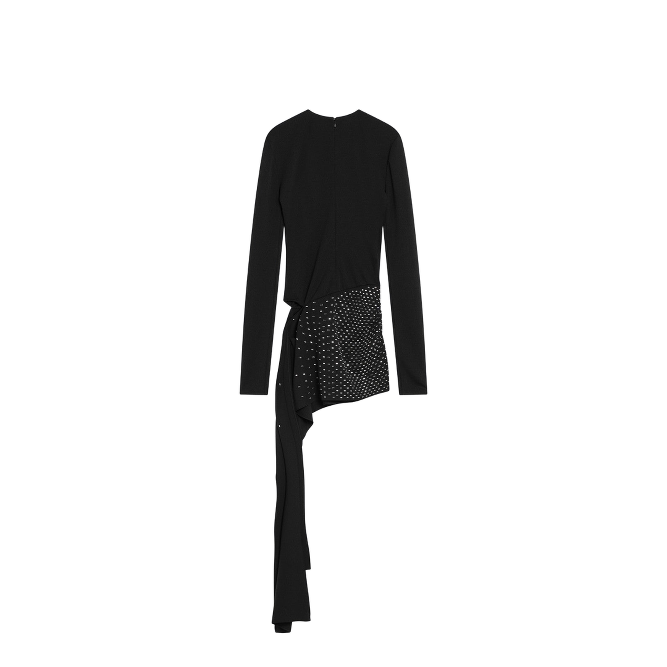 MAYFEYR - The Attico - Mini Black Dress With Thermostrass - 250WCA00383PLL002T100