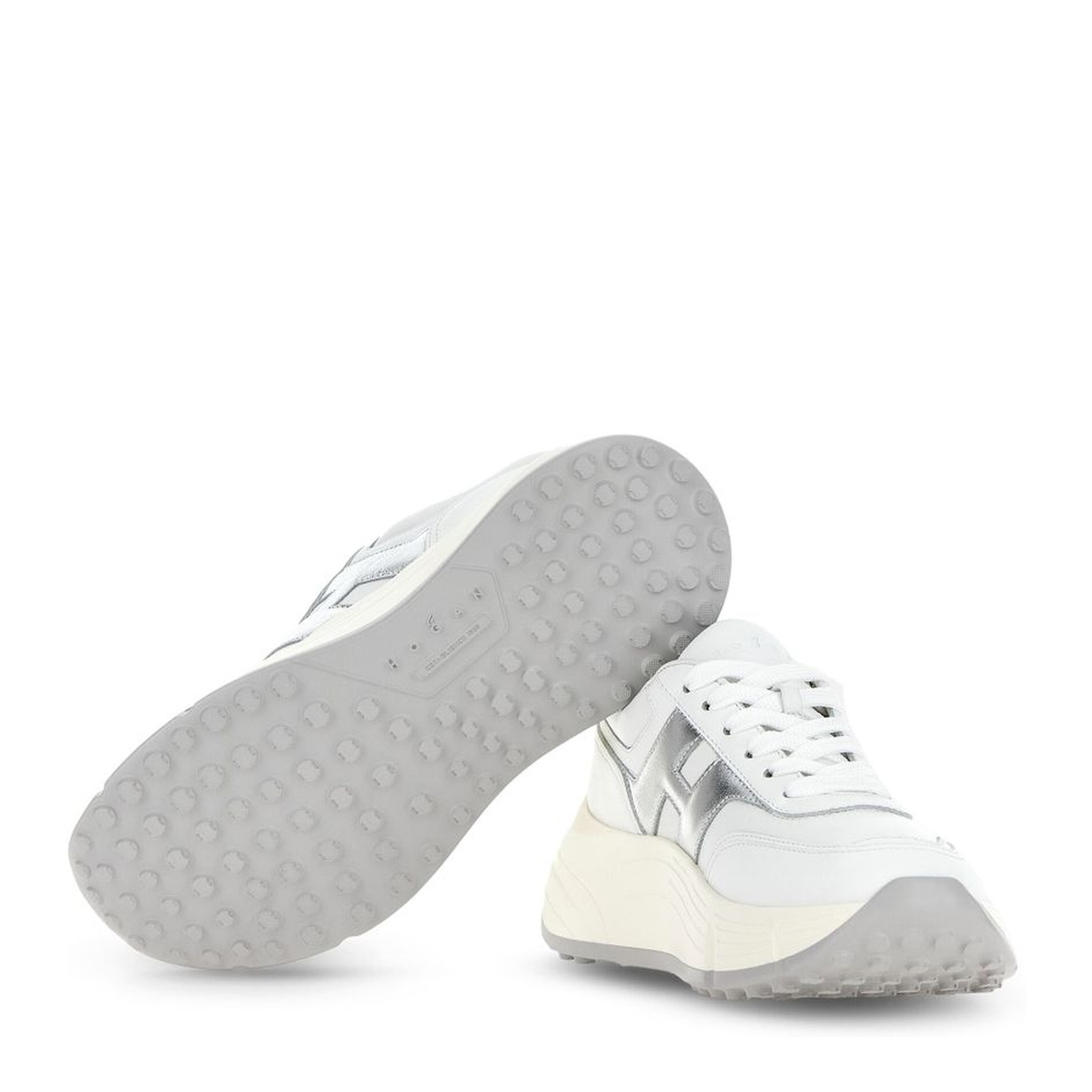 Hi-Fi Leather Sneakers