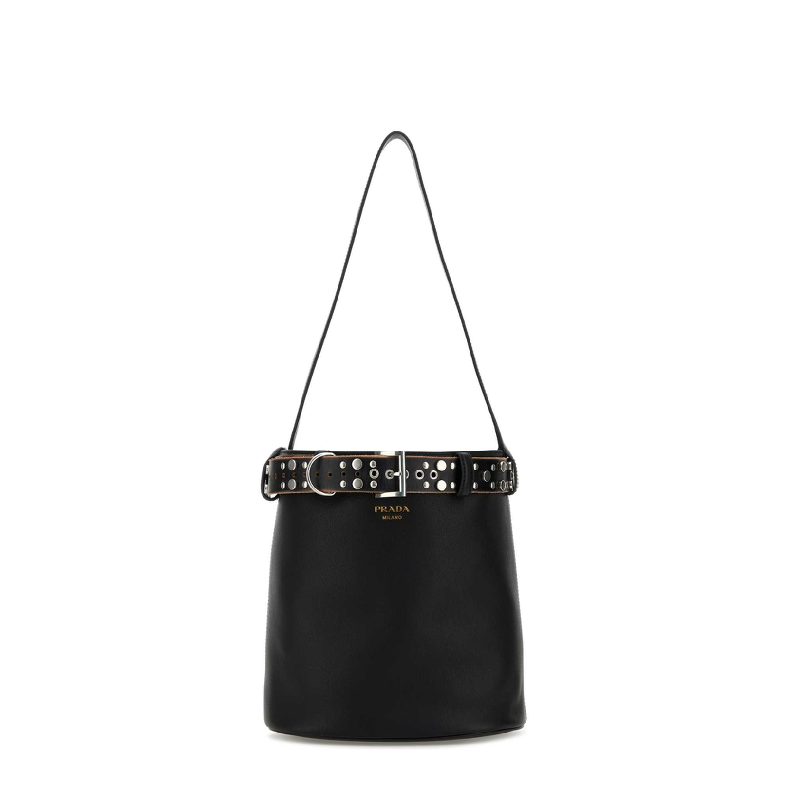 Buckle Bucket Bag