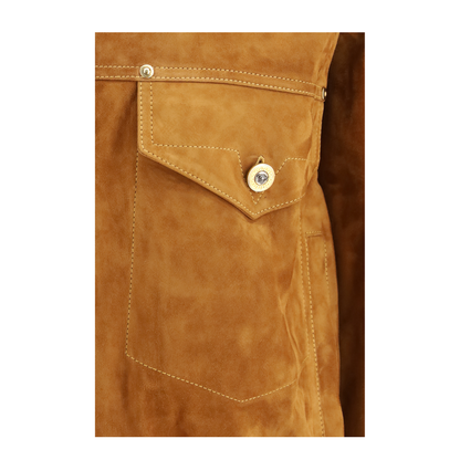 MAYFEYR - Versace - Leather Button Jacket - 10253901A18380