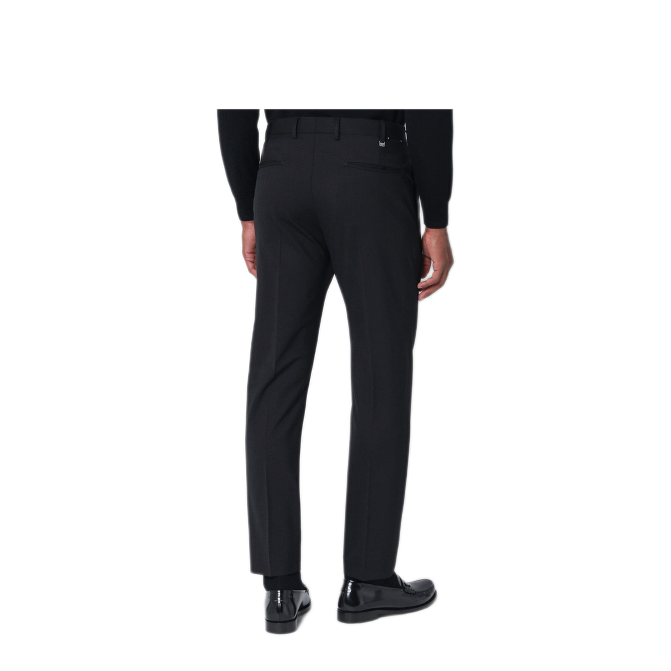 MAYFEYR - PT Torino - Dieci Black Trousers - COAFX0Z00FWDMA370990
