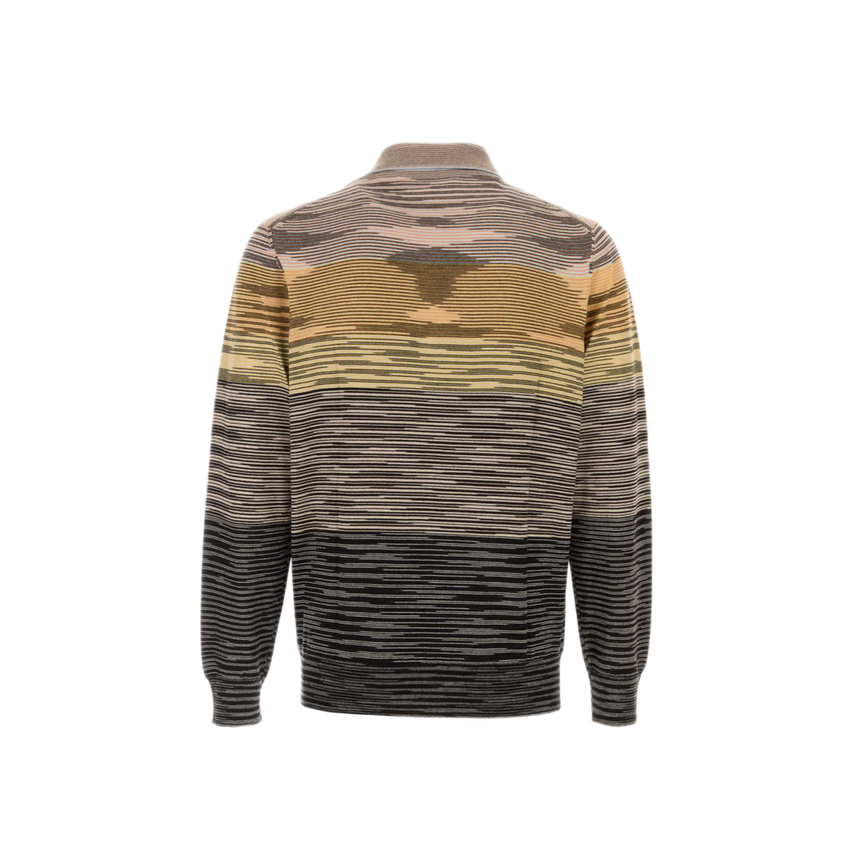 MAYFEYR - Missoni - Embroidered Wool Polo Shirt - US24W208BK015US10AV