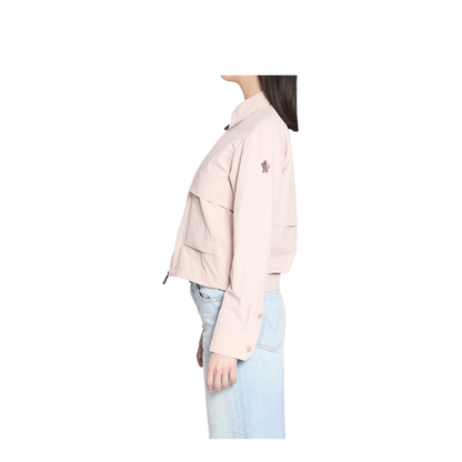 Pink Technical Froissé Long Sleeve Shirt