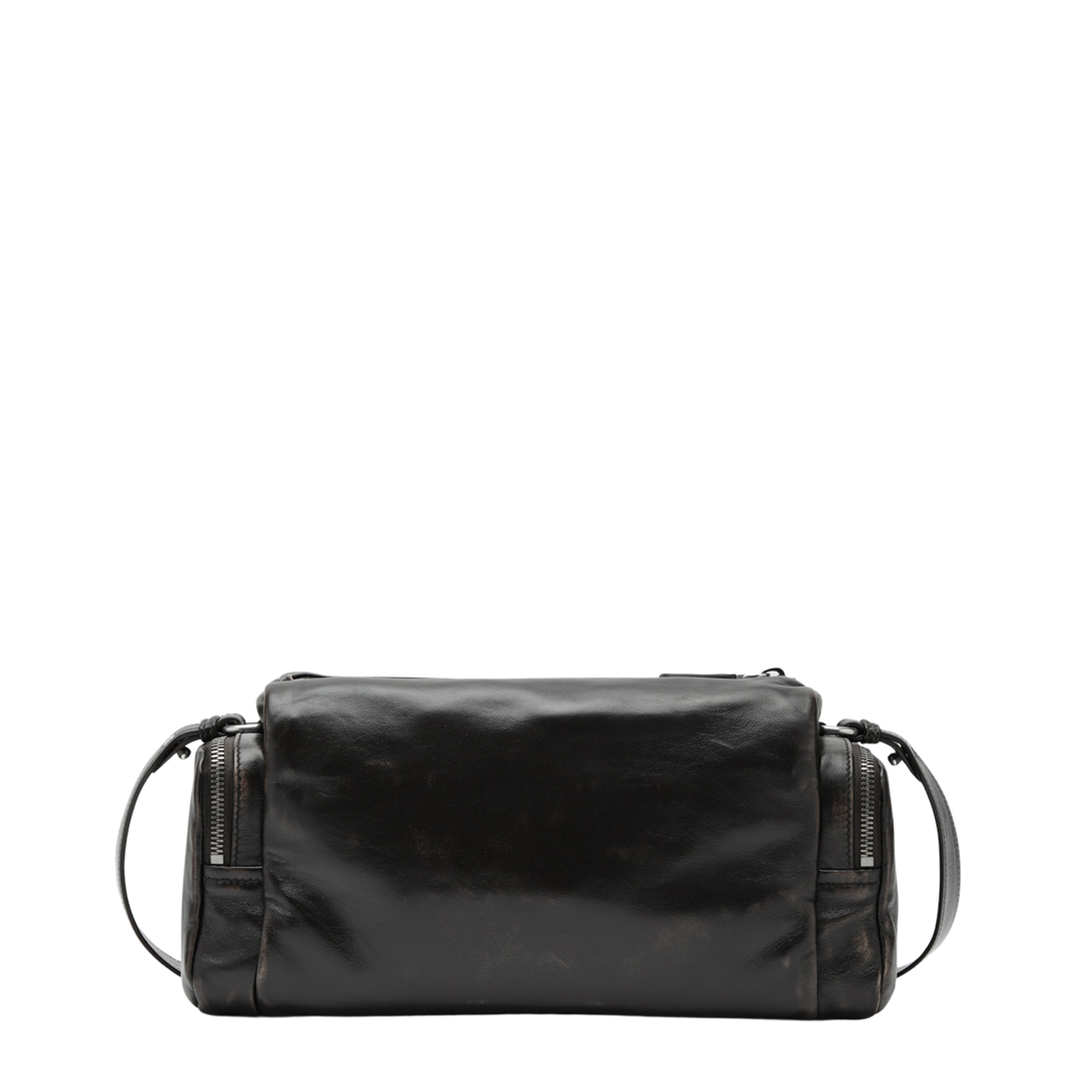 MAYFEYR - Prada - Dark Brown Aged-Effect Nappa Crossbody Bag - 2VH217OOO2C75F0003