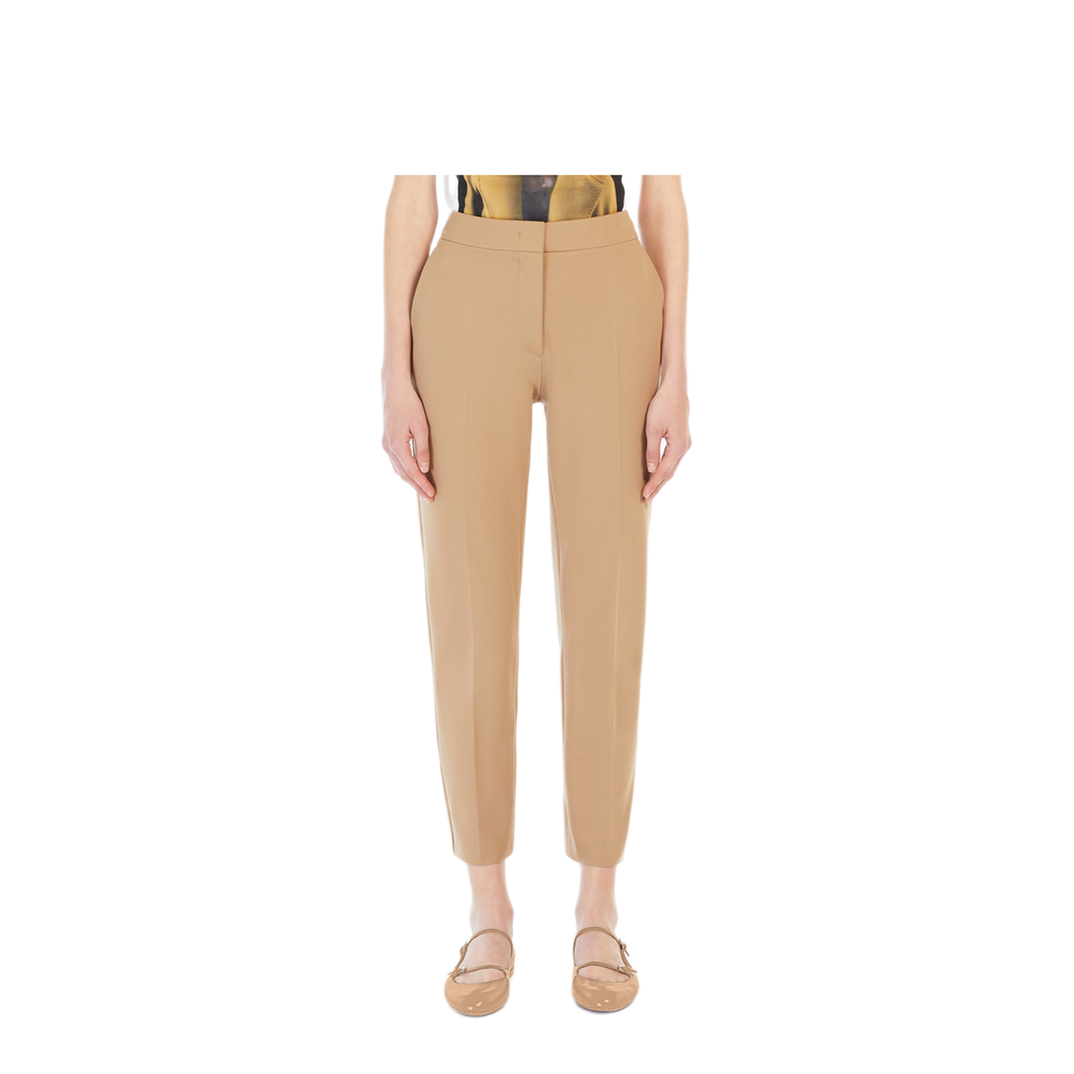 MAYFEYR - Max Mara - Viscose Jersey Trousers - 2511781011600PEGNO047