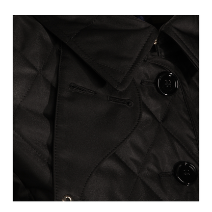 Quilted Jacket In Black