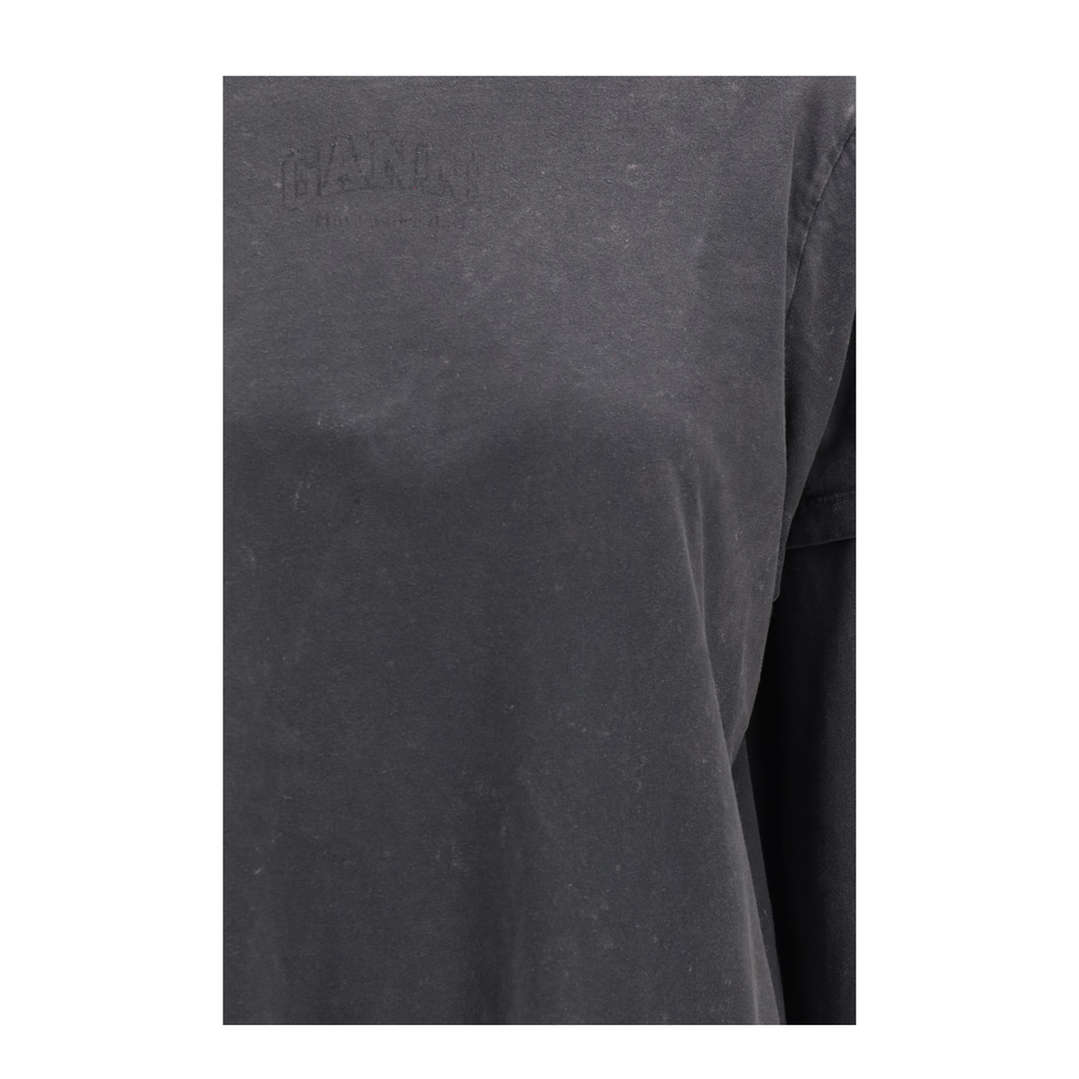MAYFEYR - Ganni - Future Heavy Jersey Long Sleeve T Shirt - A1050266252