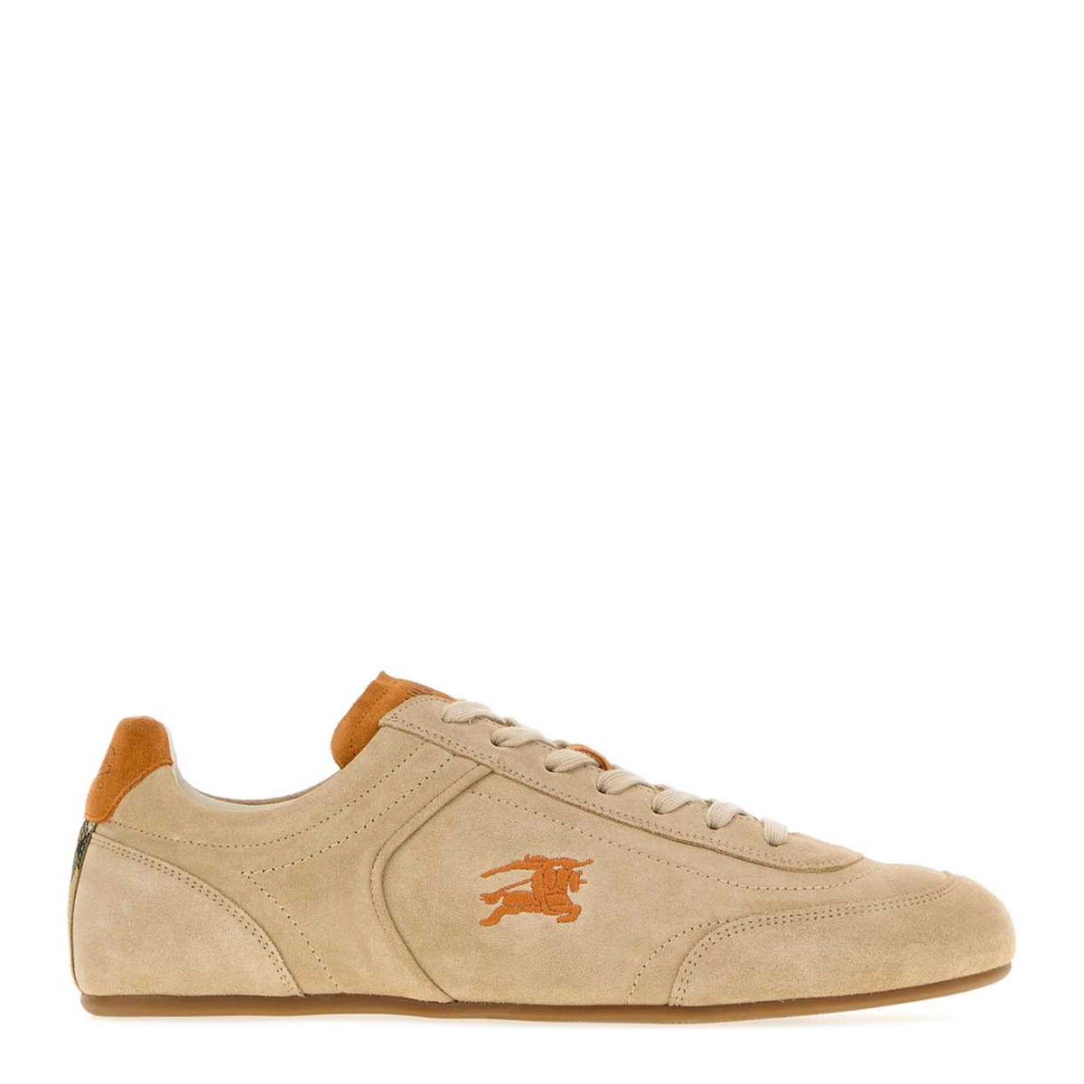 MAYFEYR - Burberry - Beige Suede Knight Runner Sneakers - 8127477B8626