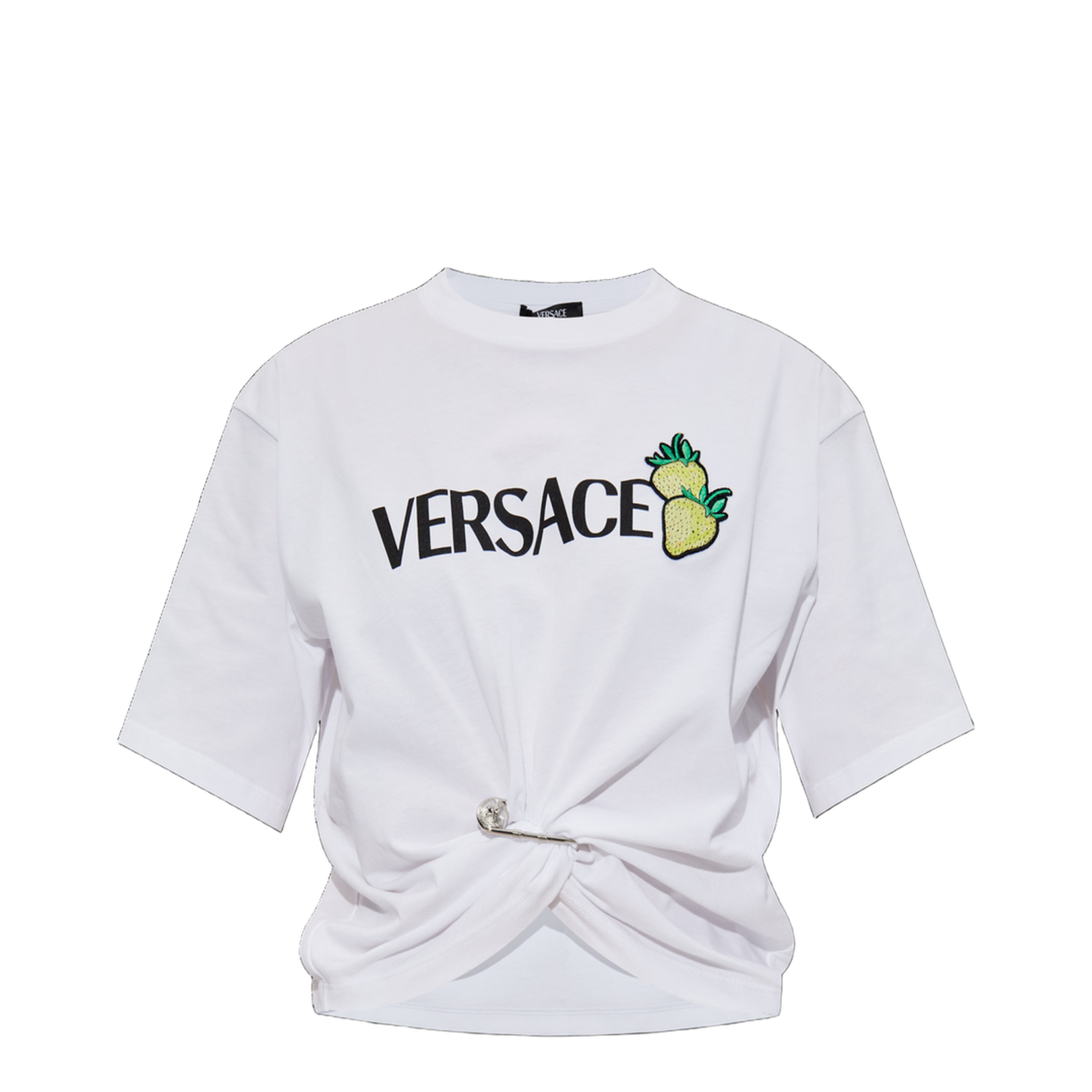 White Strawberry Patch T-shirt