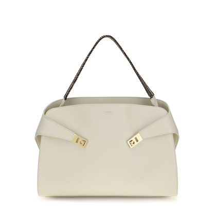 MAYFEYR - Ferragamo - Large Hug Soft Shoulder Bag - 790023