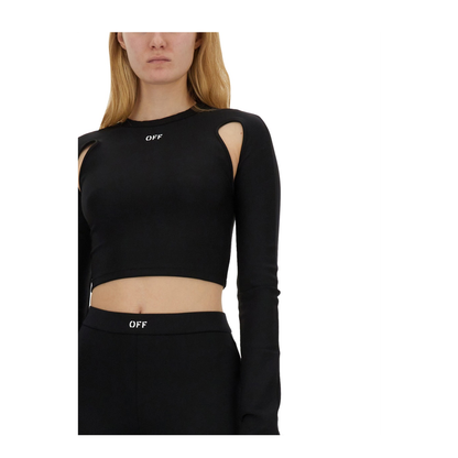 MAYFEYR - Off-White - Tops With Logo - OWAD211C99JER0011001