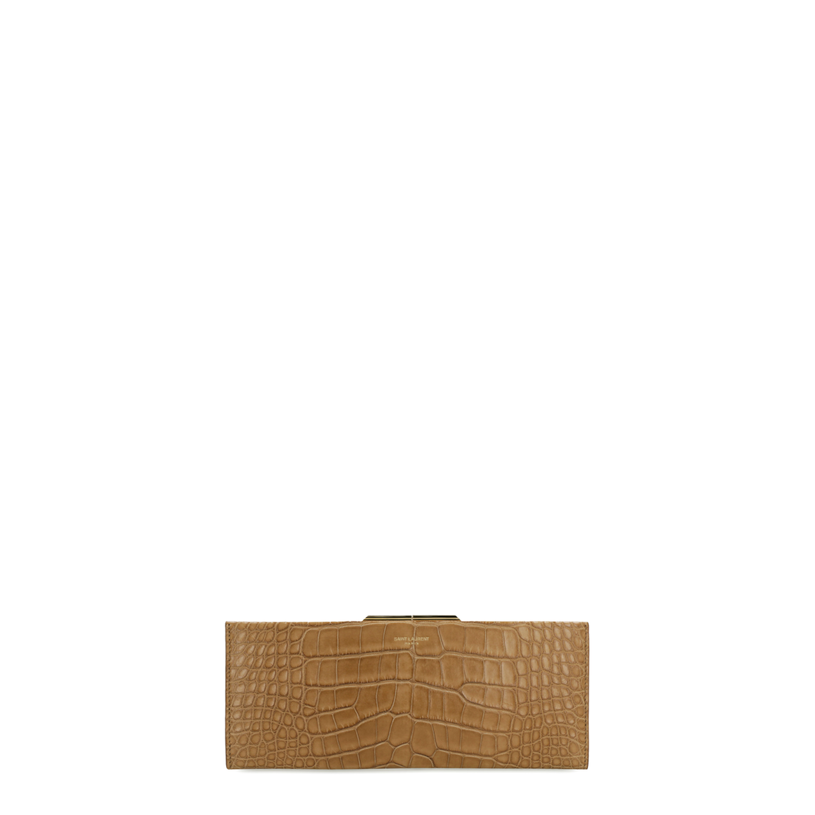 Midnight Leather Clutch
