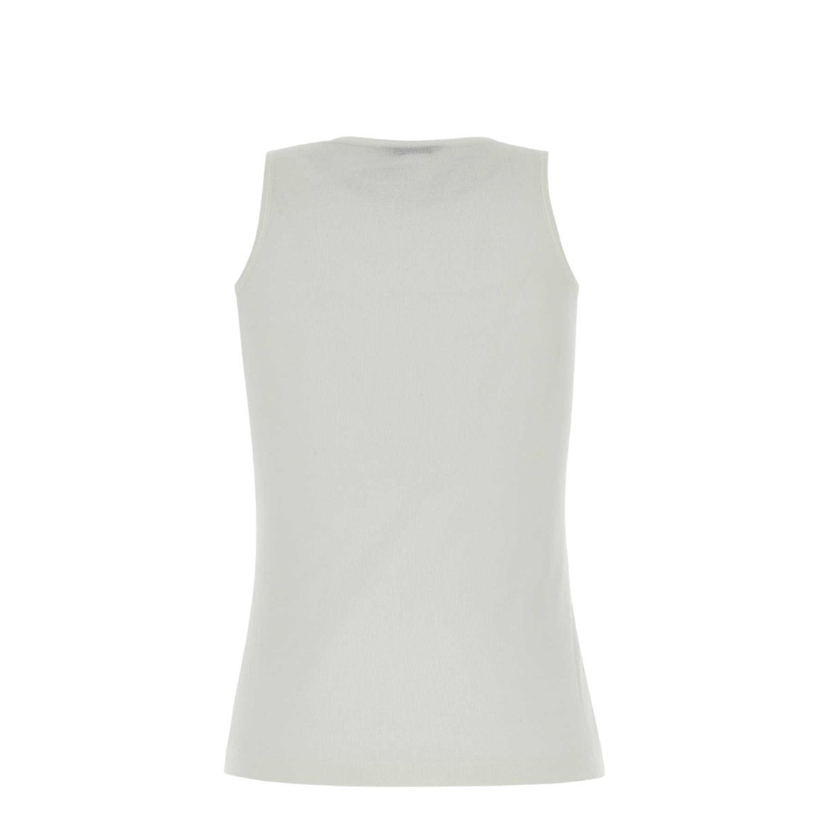 MAYFEYR - Balenciaga - White Cotton Blend Tank Top - A000JDT34659000