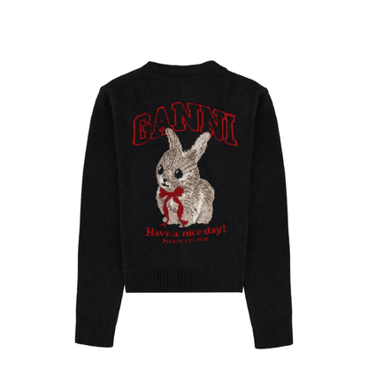 MAYFEYR - Ganni - Cardigan With Graphics - A1070090252