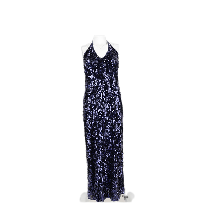 MAYFEYR - Oséree - Night Sequins Long Dress - RDF235BLUENAVY
