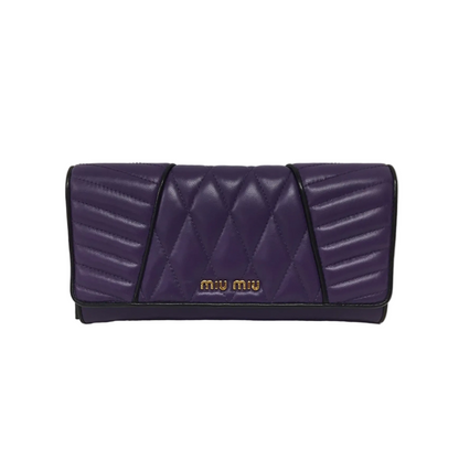 Quilted Leather Wallet