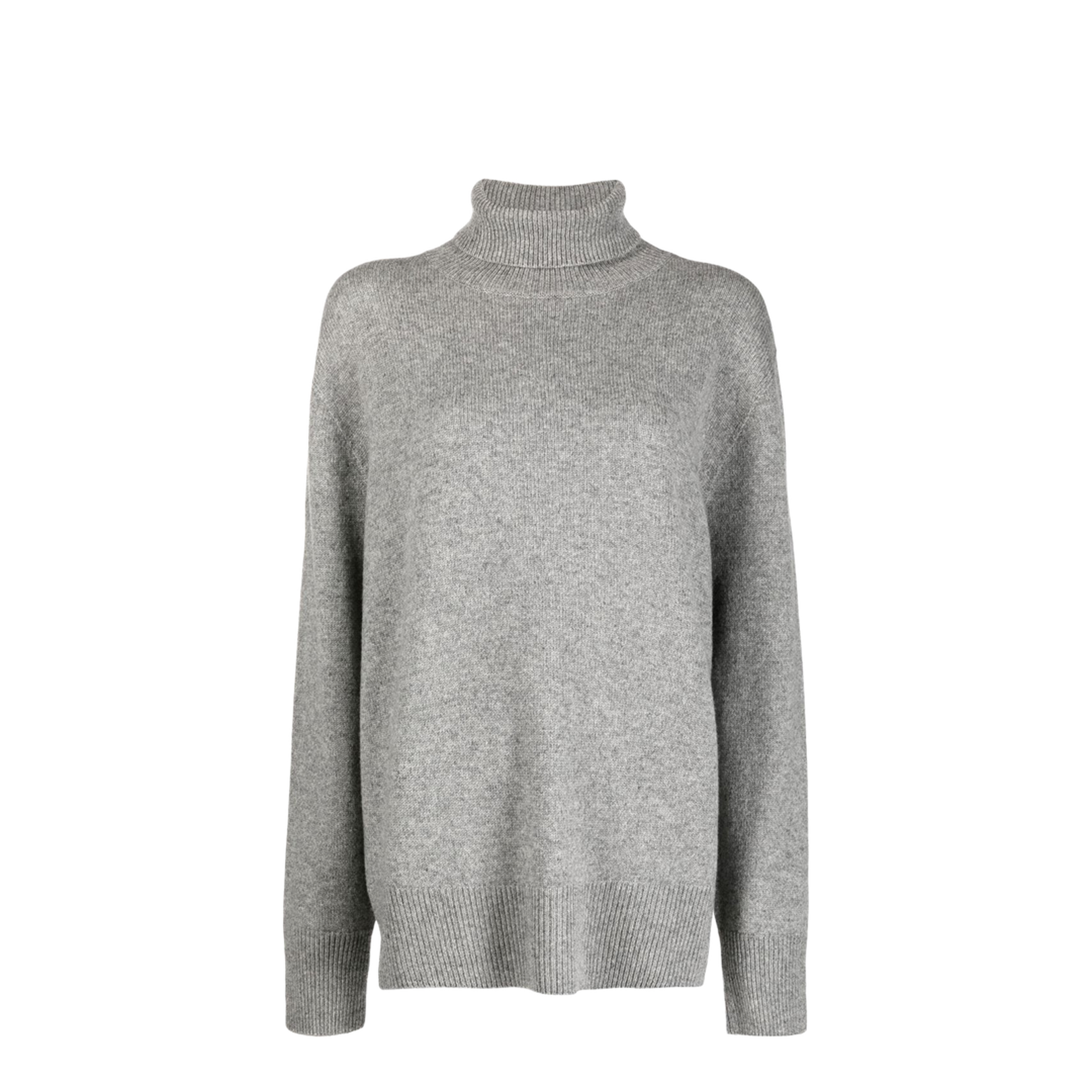 Turtleneck Grey in Wool and Cashmere