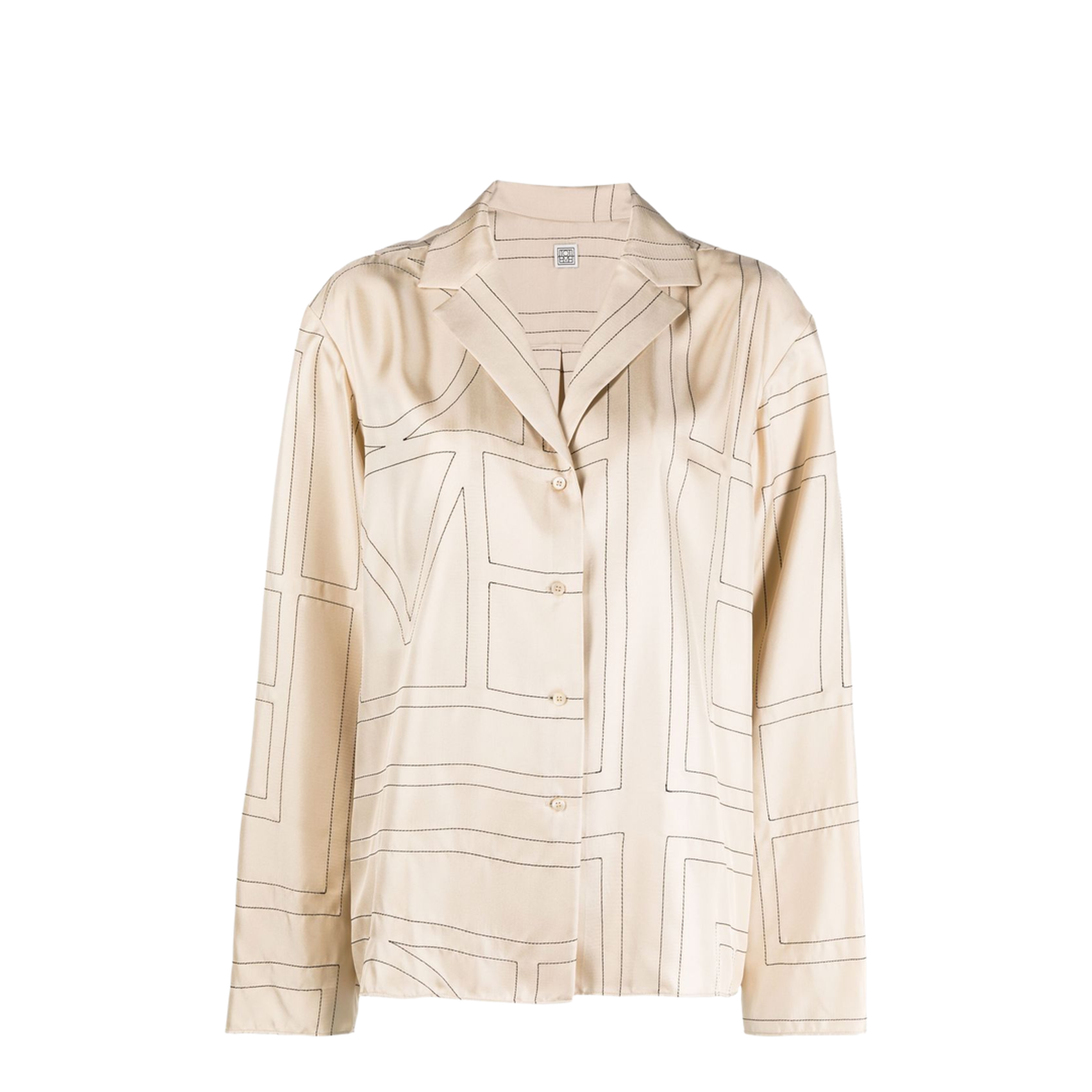 Beige Monogram Shirt