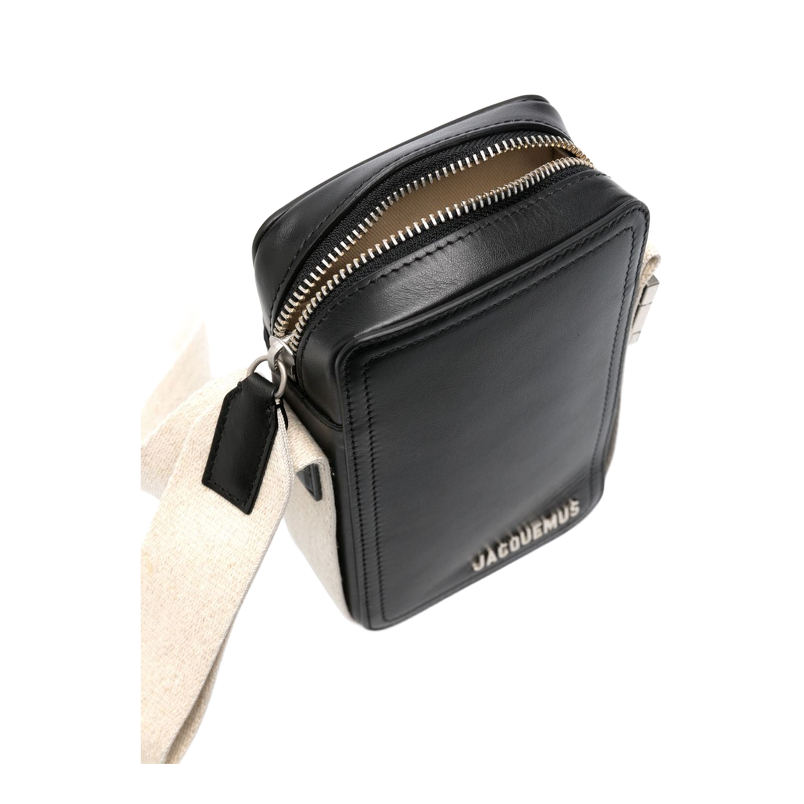 Logo-Embossed Shoulder Bag