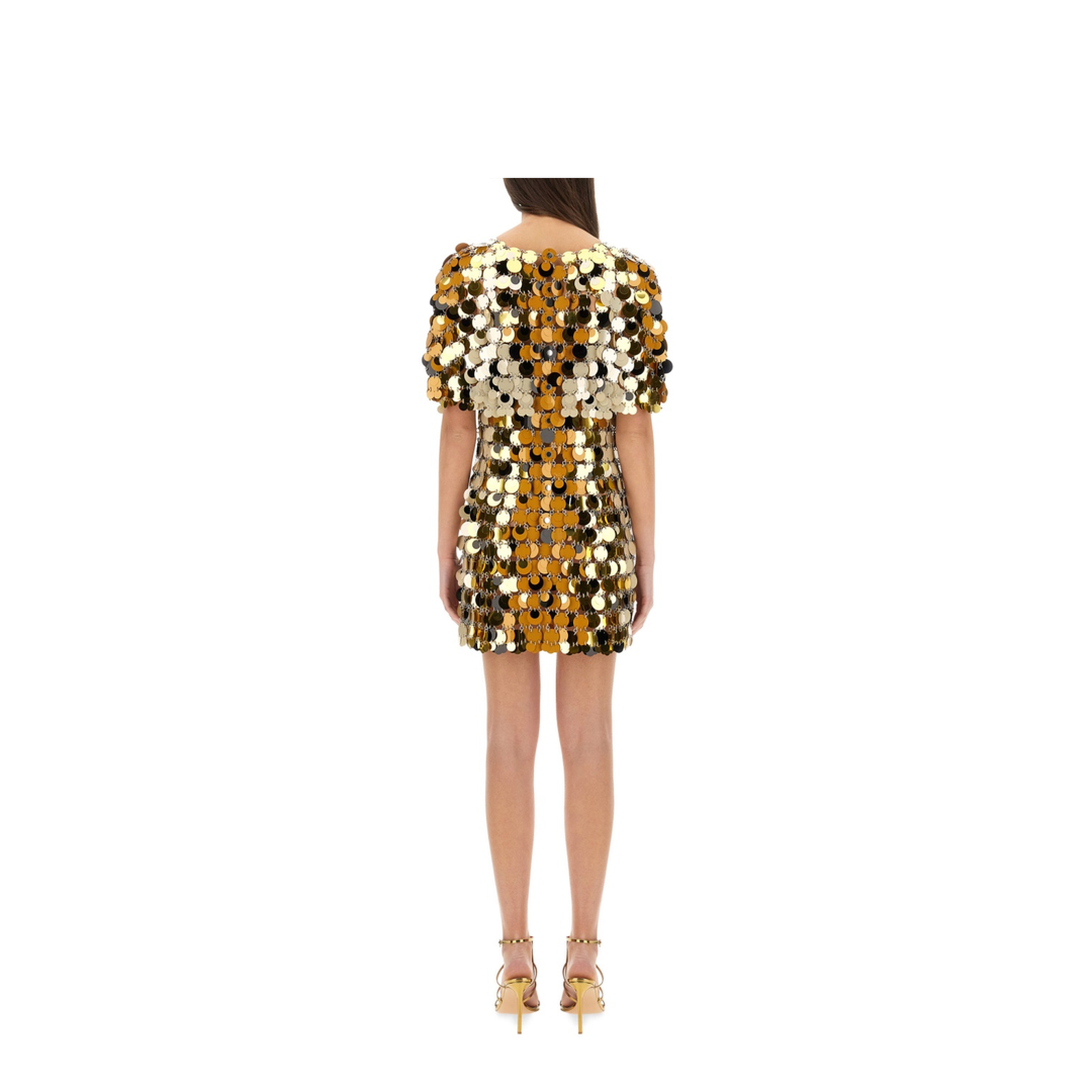 MAYFEYR - RABANNE - Sparkle Discs Mini Dress - 25PIRO061PS0133V190