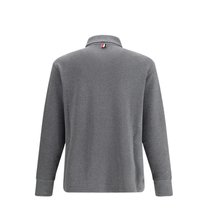MAYFEYR - Thom Browne - Long Sleeve Polo - MJP233AJ0114035