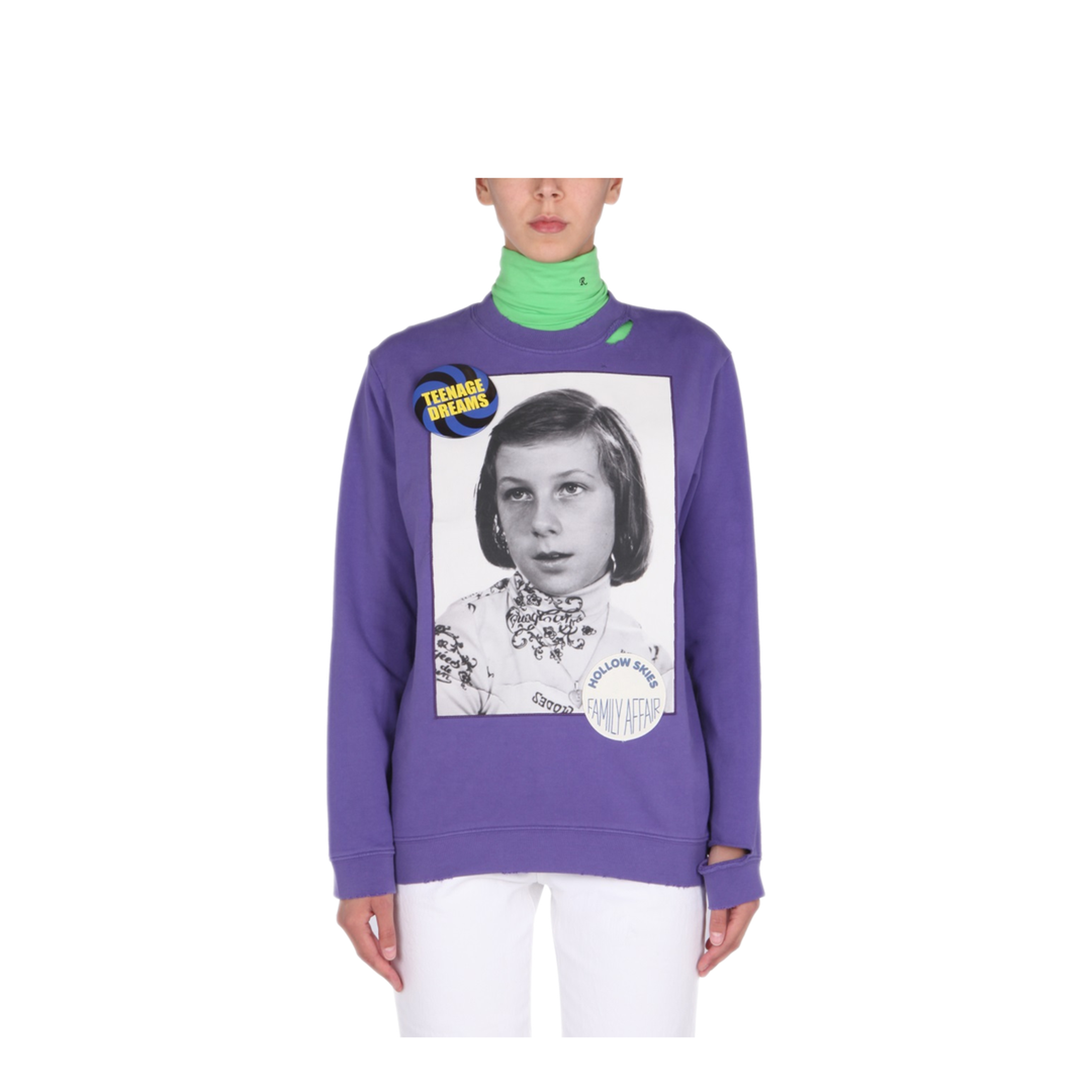 MAYFEYR - RAF SIMONS - Teenage Dreams Sweatshirt - 211W166B190030050