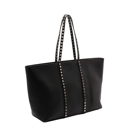 MAYFEYR - Valentino - Rockstud Shopping Bag In Grainy Leather - WB0R04VSF
