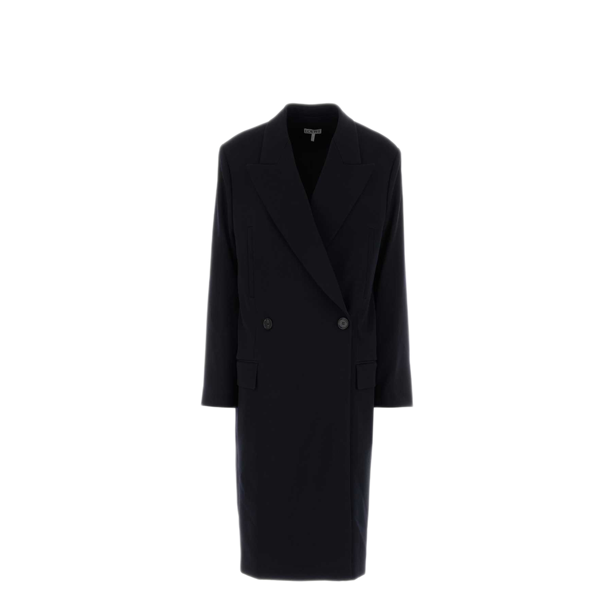 MAYFEYR - Loewe - Midnight Blue Wool Blend Coat - S359Y01XEVDARKNAVY