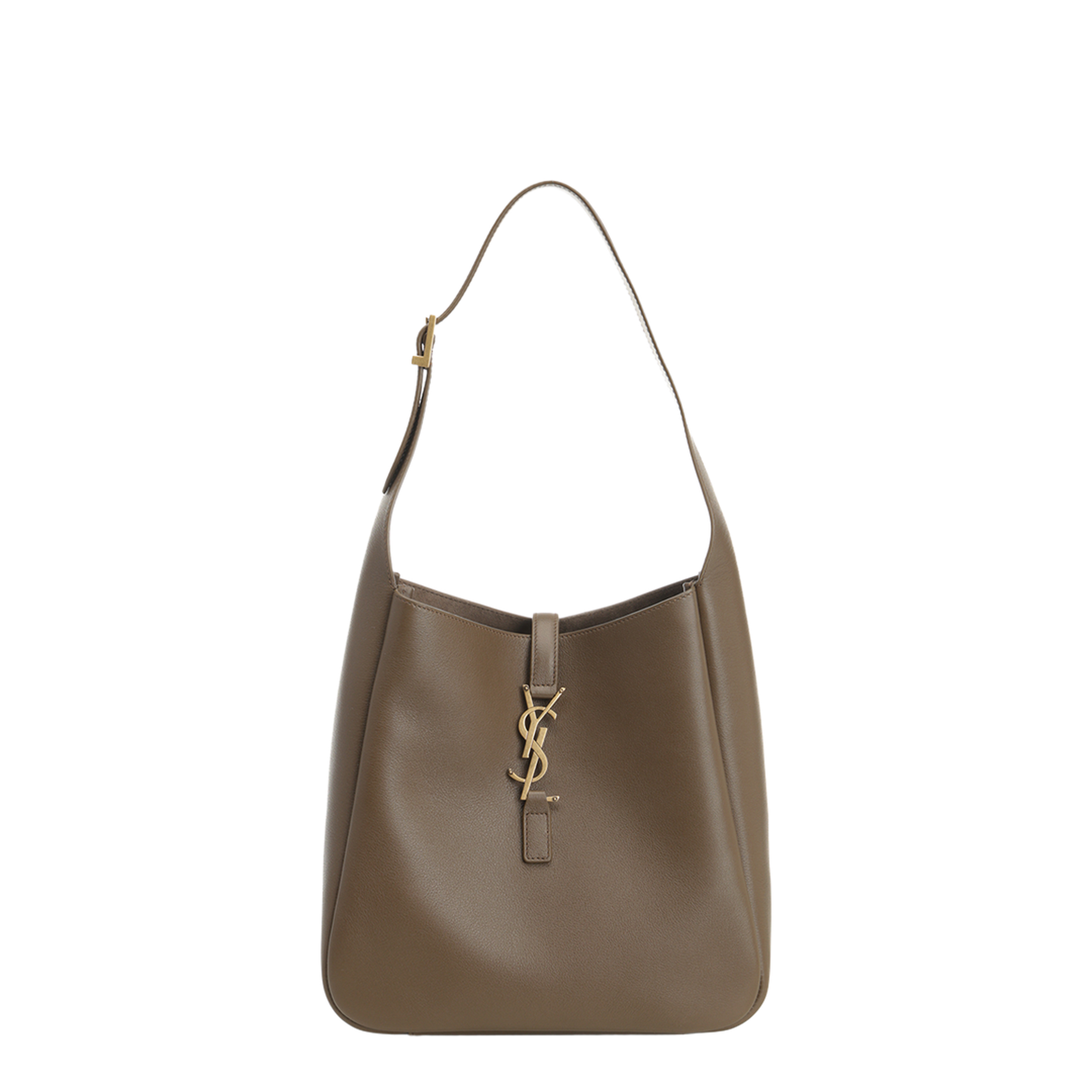 Le 5 à 7 Small Leather Shoulder Bags - Brown