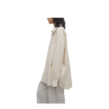 Caster Shirt Beige in Cotton