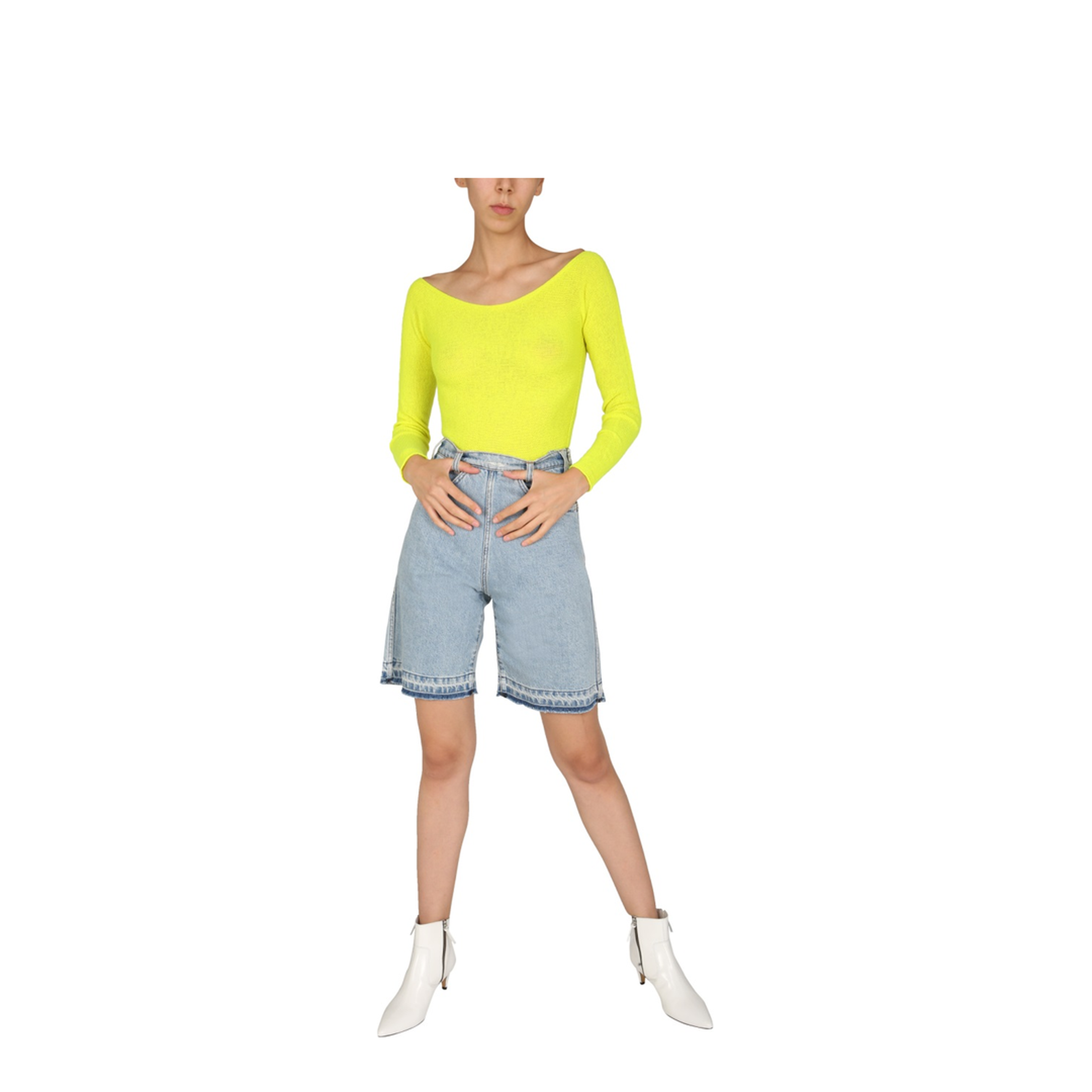 MAYFEYR - PHILOSOPHY DI LORENZO SERAFINI - Denim Bermuda - 030857300295