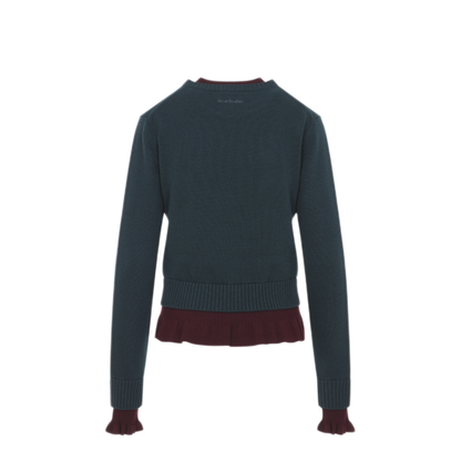 MAYFEYR - Acne Studios - Dark Green Wool Pullover - A60707AAX