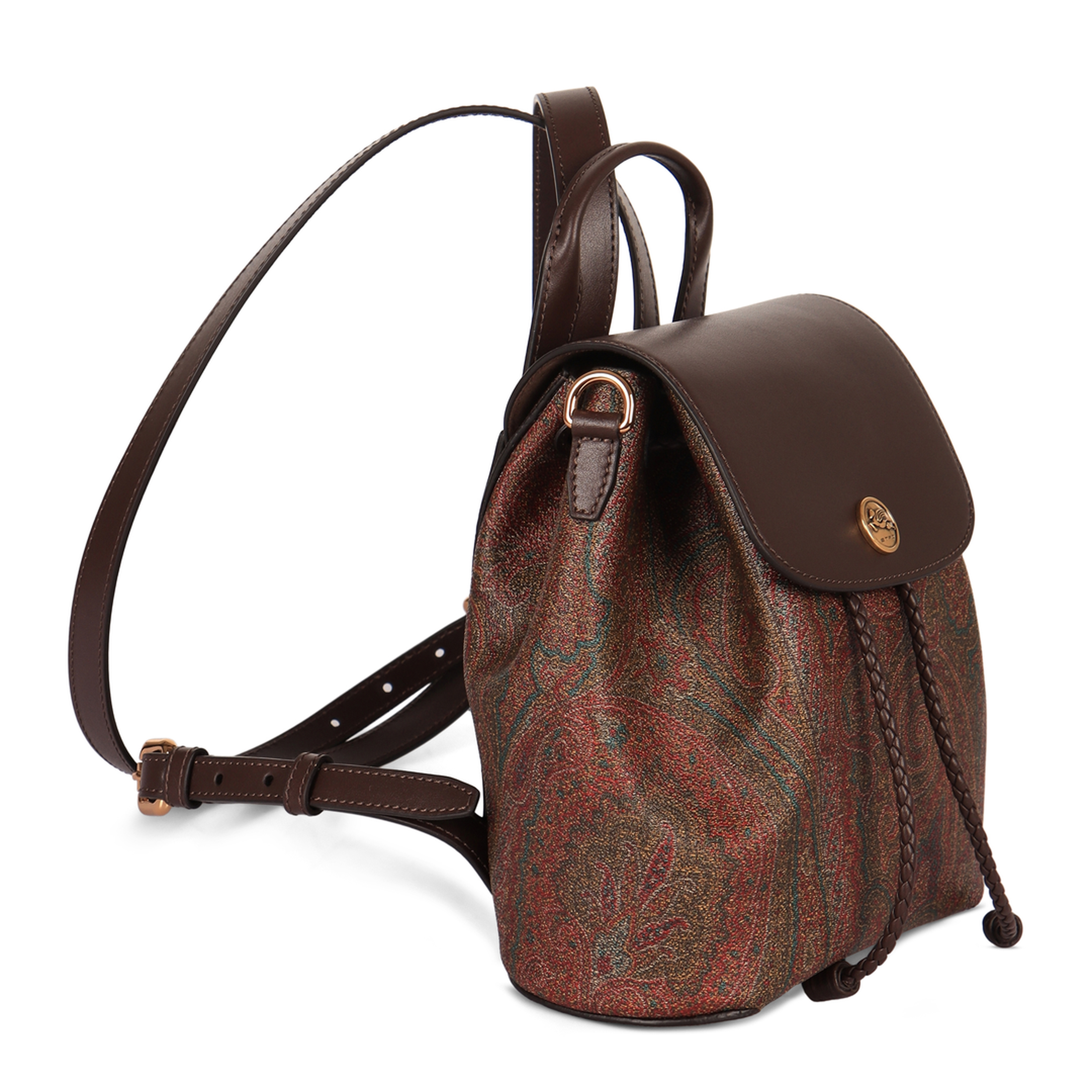 Arnica Paisley Small Backpack - Brown