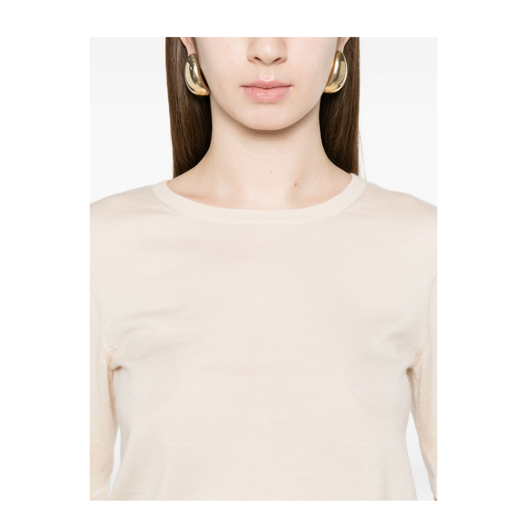 MAYFEYR - Soft Goat - Sweaters Ivory - 2478412093CHALK