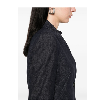 Cotton Single-Breasted Jacket