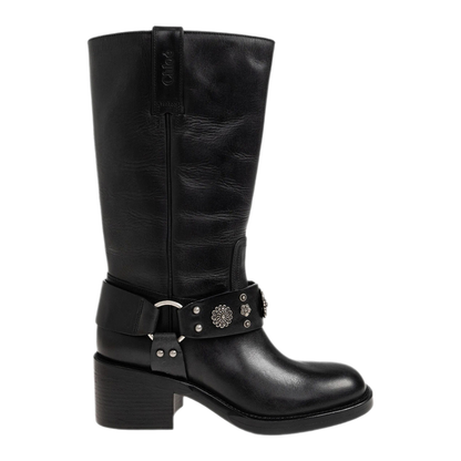 Dakota Buckle Knee High Boots