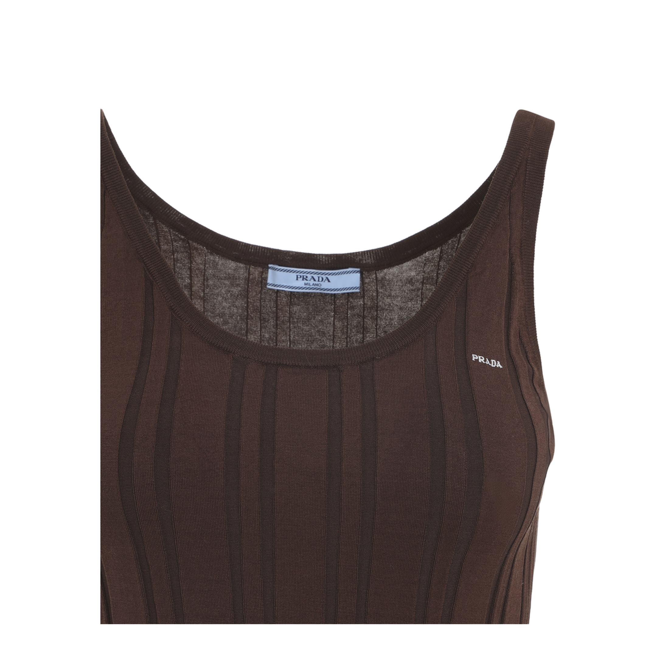 MAYFEYR - Prada - Ribbed Knit Tank Top - P29C31SOOO17WK