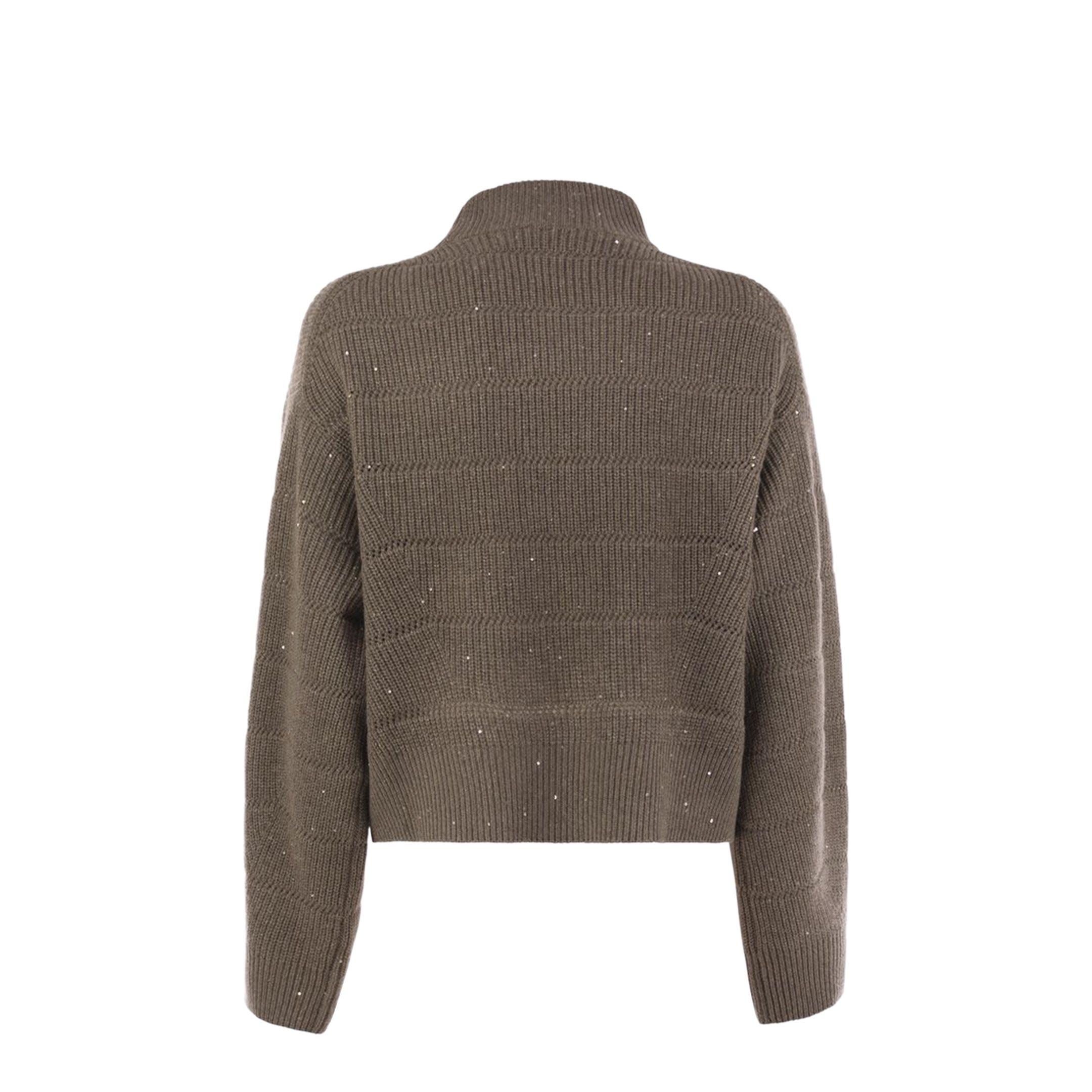 Cashmere and Wool Turtleneck Sweater